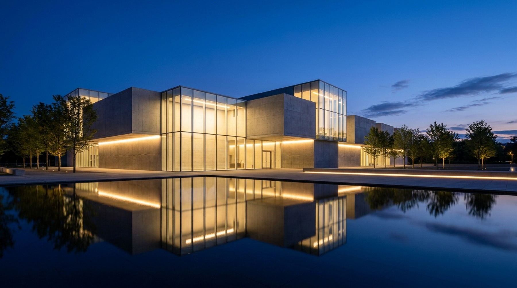 美術館の建築外観