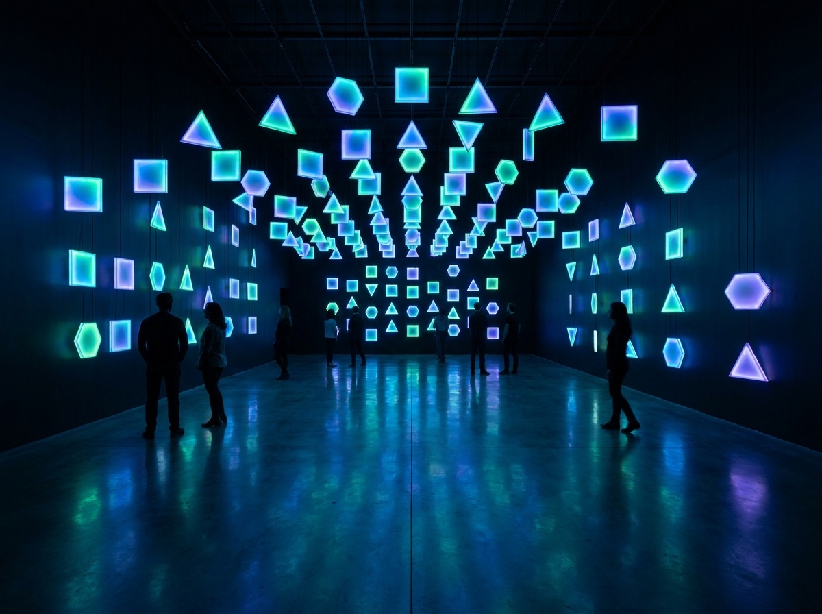 光のインスタレーション「Luminous Field」