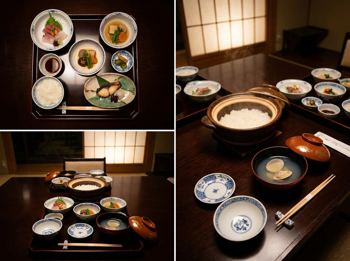 月替わりの会席料理